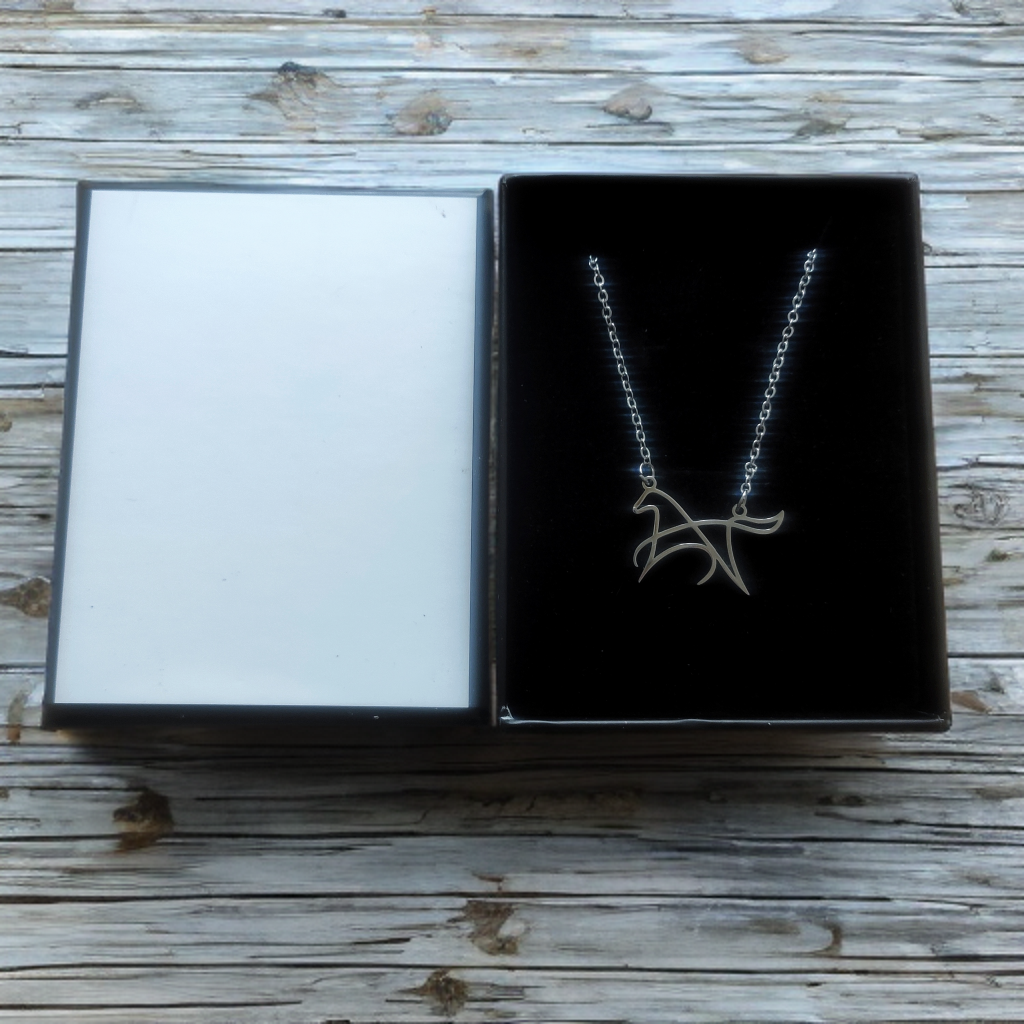 Celtic Craft Style Horse Necklace