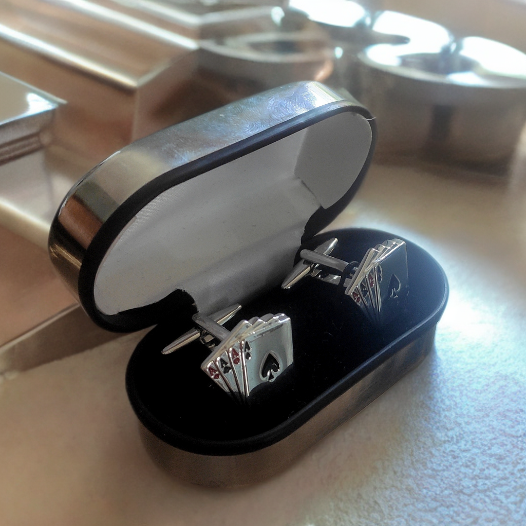 Playing Card Cufflinks