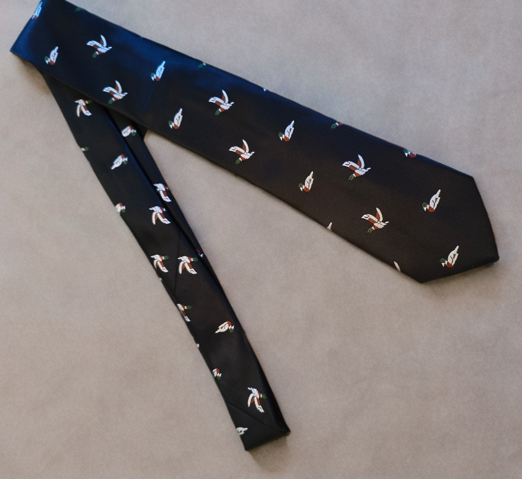 Duck Motif Country Tie