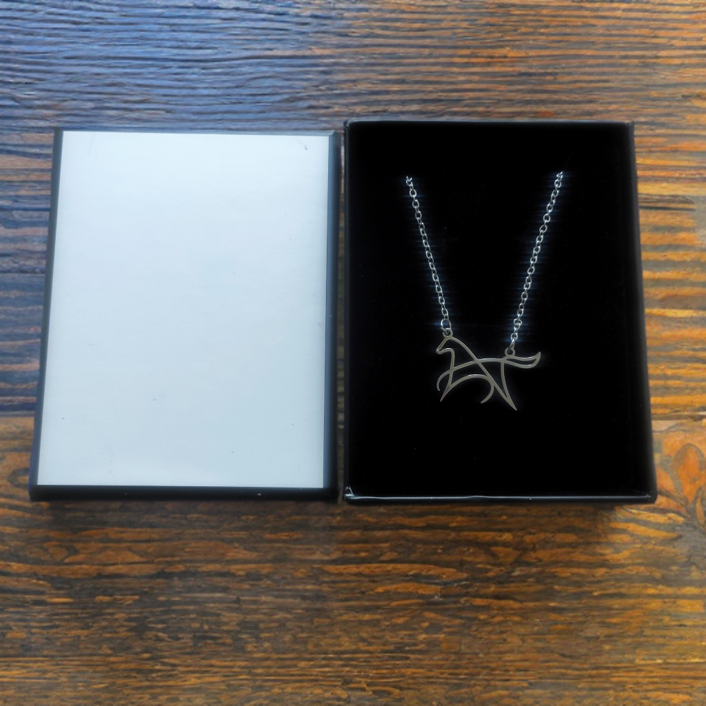 Celtic Craft Style Horse Necklace