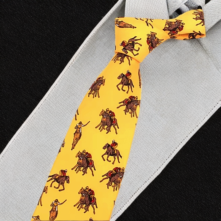 Horse Racing Tie