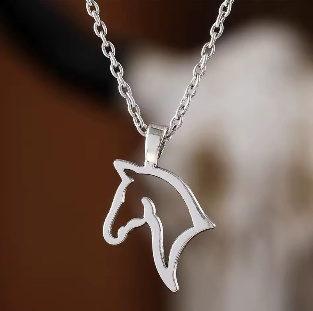 Horse Head Necklace