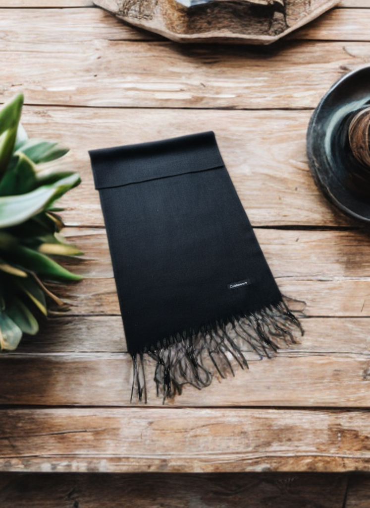 Black Pashmina Scarf