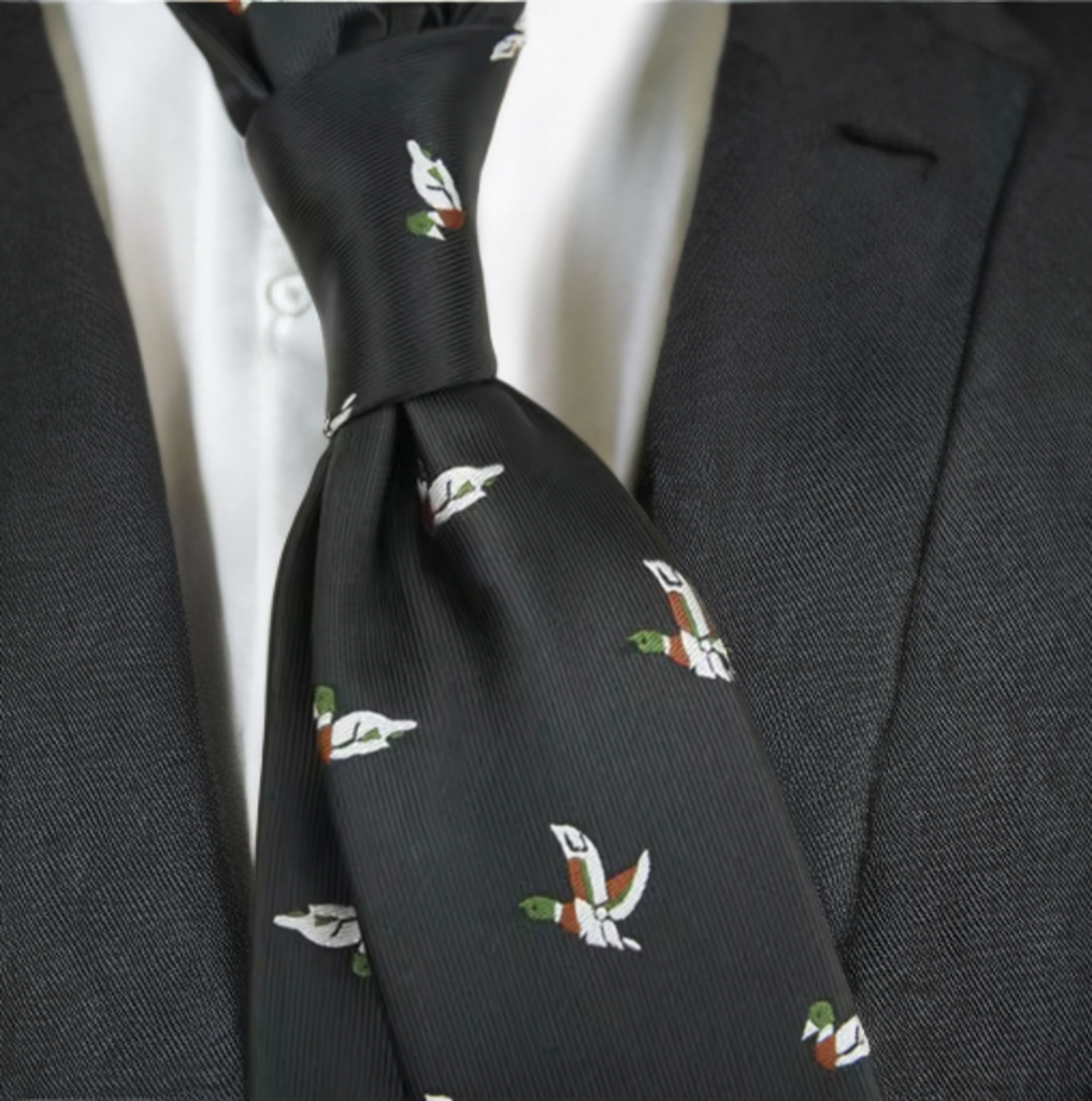 Duck Motif Country Tie