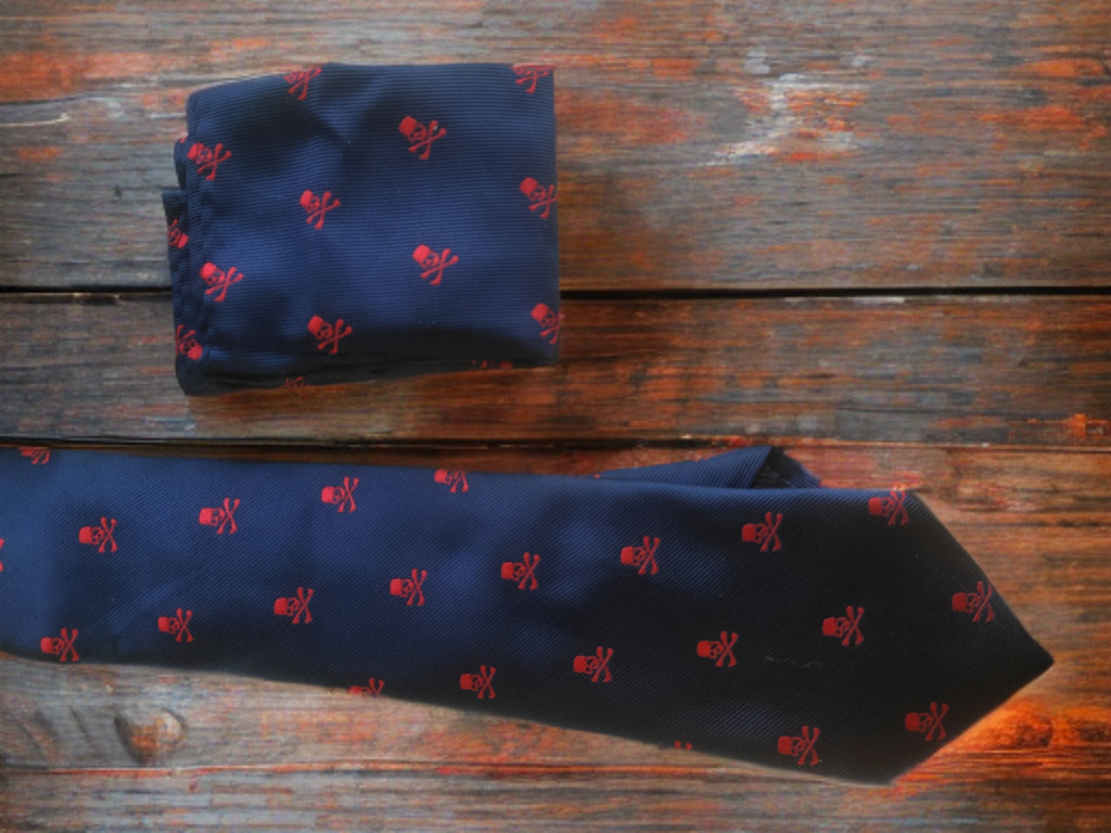 Gents Tie - Skull and Crossbones