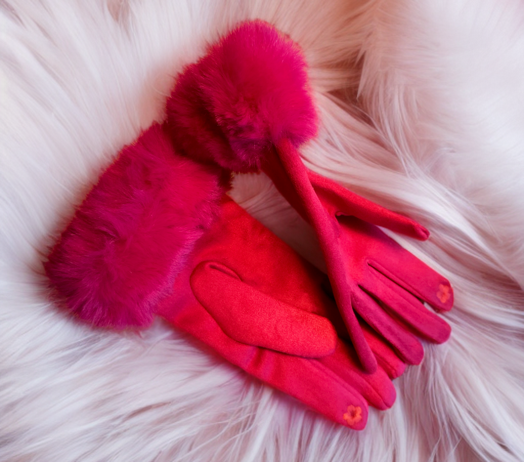 Pink Ladies Gloves