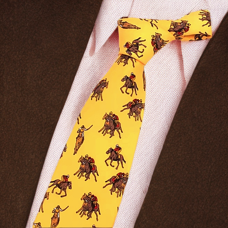 Horse Racing Tie