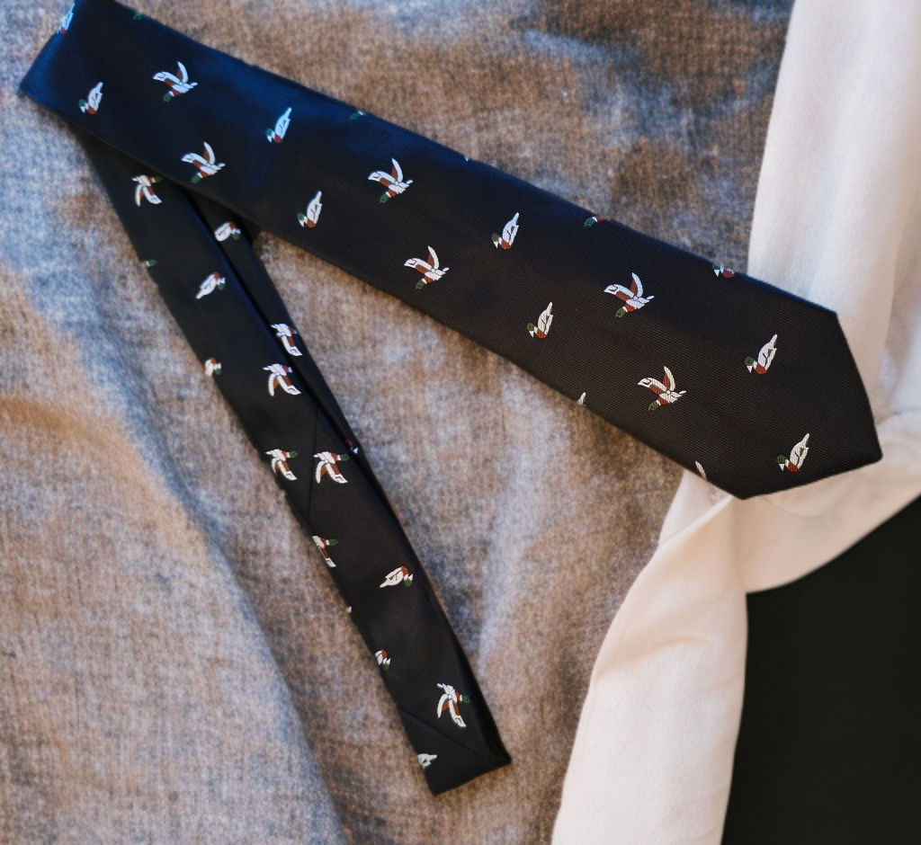 Duck Motif Country Tie