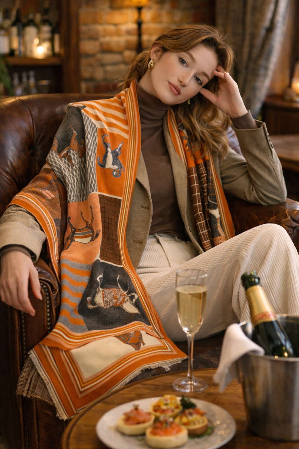 Equestrian Heritage Pashmina